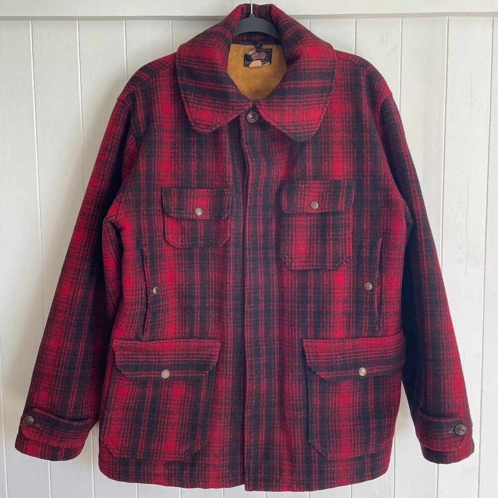 1950s-1960s Woolrich Mackinaw Wool Hunting Coat